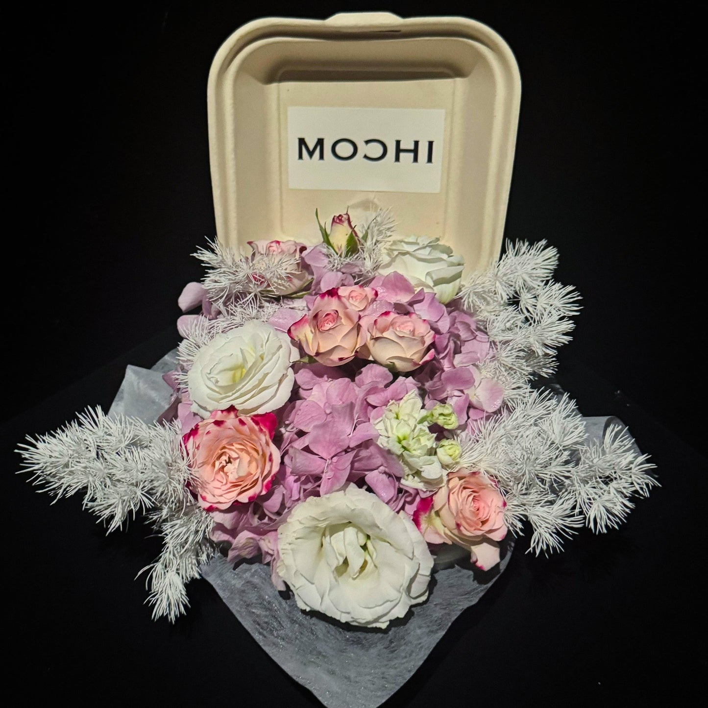 Pink Korea Flower Box | 粉色系韓國花盒|花店 Flowers Florist|情人節花束 求婚花束