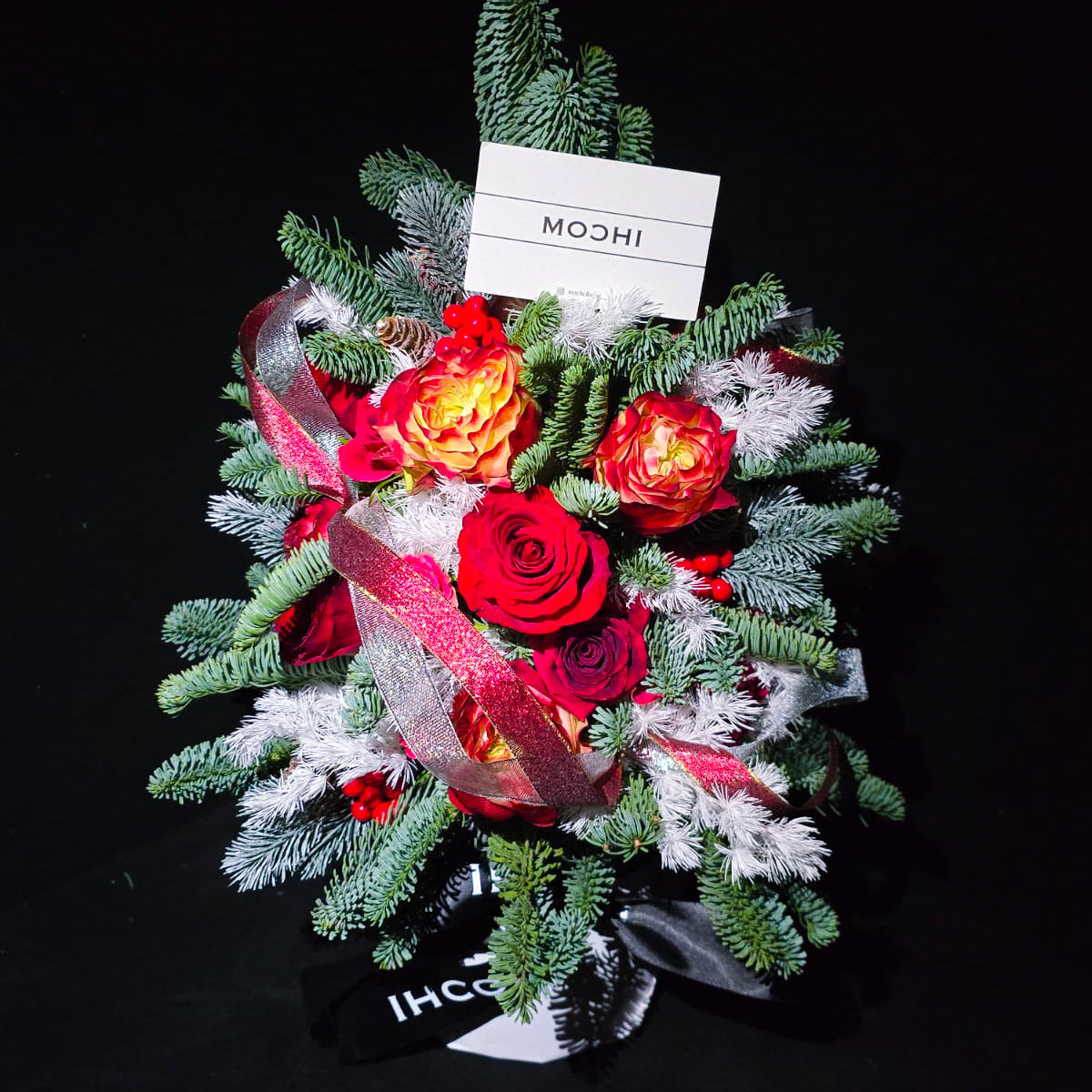 Christmas Tree Rose|聖誕樹花束|花店 Flowers Florist|情人節花束 求婚花束