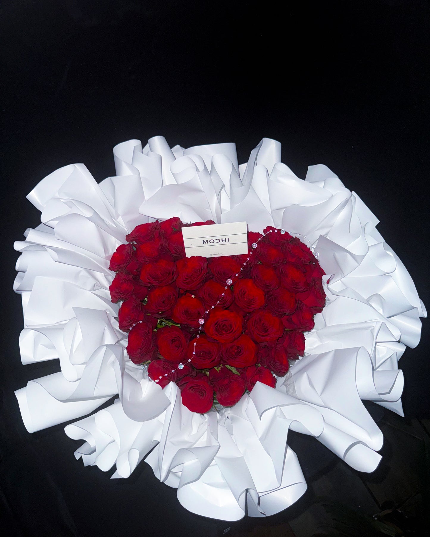 Red Rose Heart｜心型紅玫瑰花束｜花店 Flowers Florist｜情人節花束 求婚花束