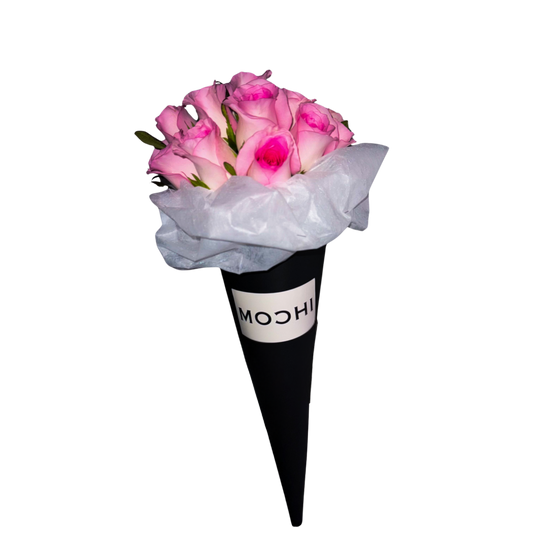 Pink Rose Ice Cream | 粉紅色玫瑰雪糕｜花店 Flowers Florist｜情人節花束 求婚花束